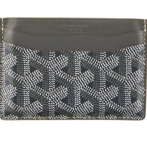 Goyardine Saint Sulpice Card Holder Grey